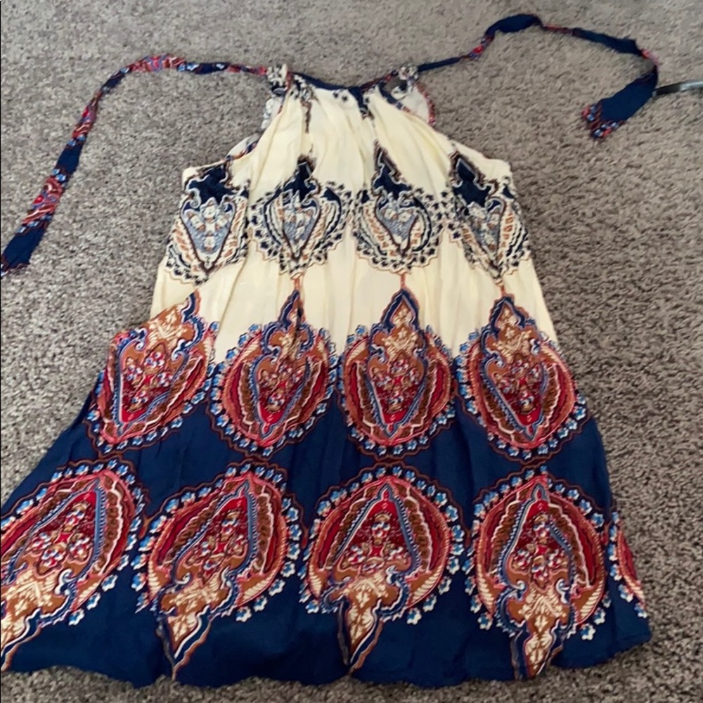Hater tie up dress